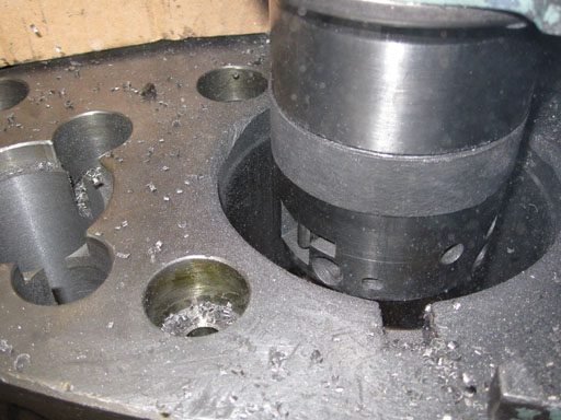 Trabajo de encamisado de torretas TSI