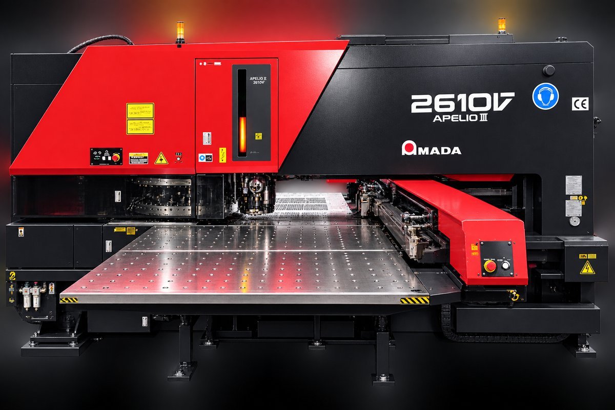 Prensa punzonadora CNC de torreta Amada APELIO III 2610V