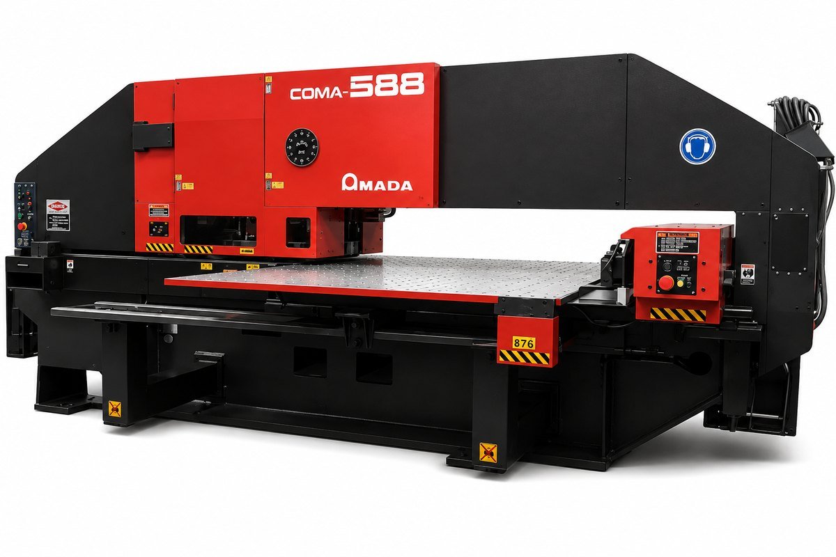 Prensa punzonadora CNC de torreta Amada COMA-588