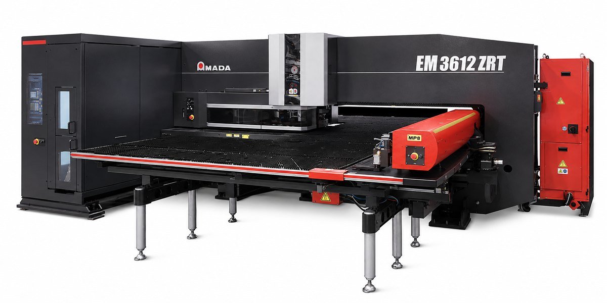 Prensa punzonadora CNC de torreta Amada EM 3612 ZRTe