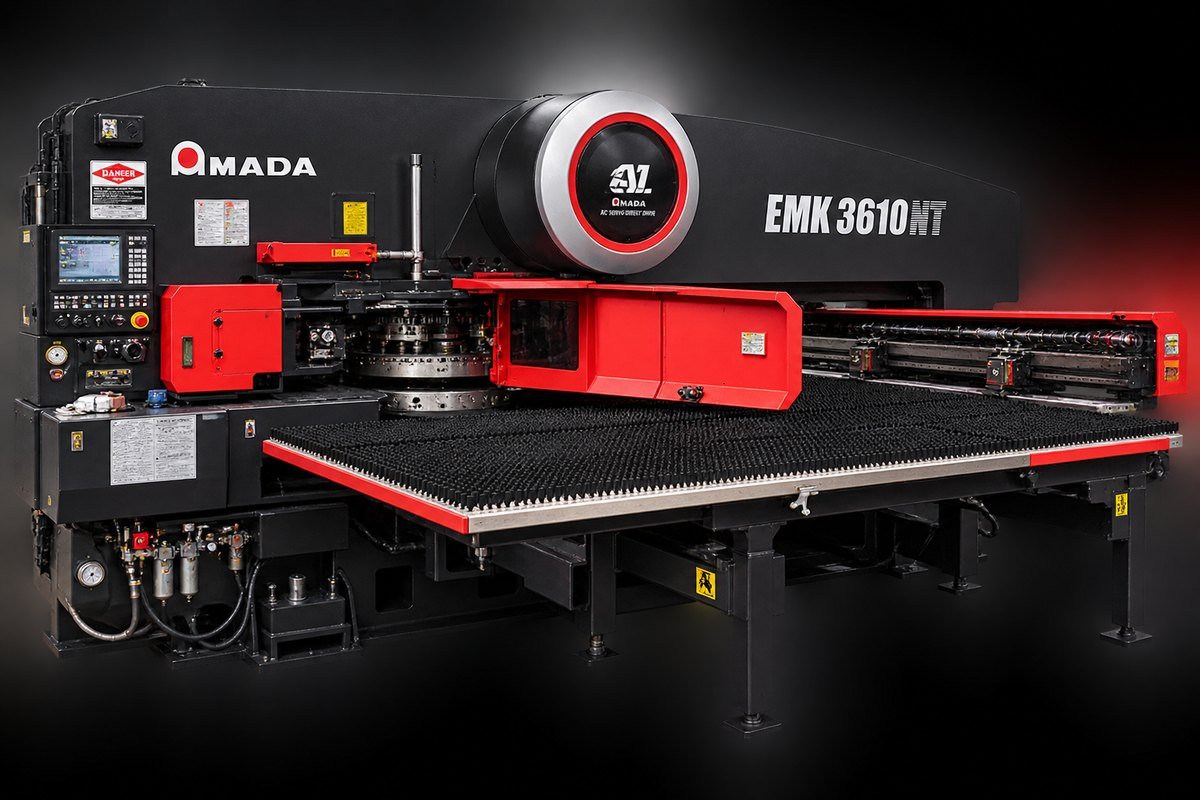 Prensa punzonadora CNC de torreta Amada EMK-3610NT
