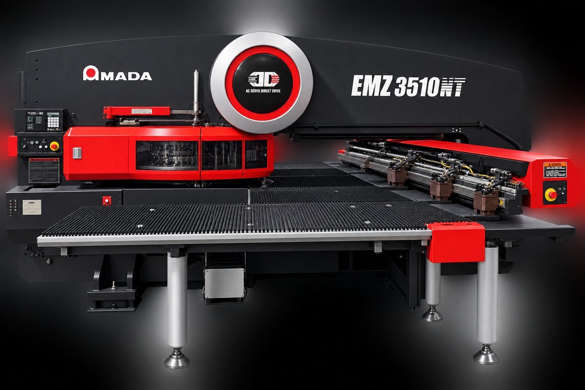 Prensa punzonadora CNC de torreta Amada EMZ-3510NT