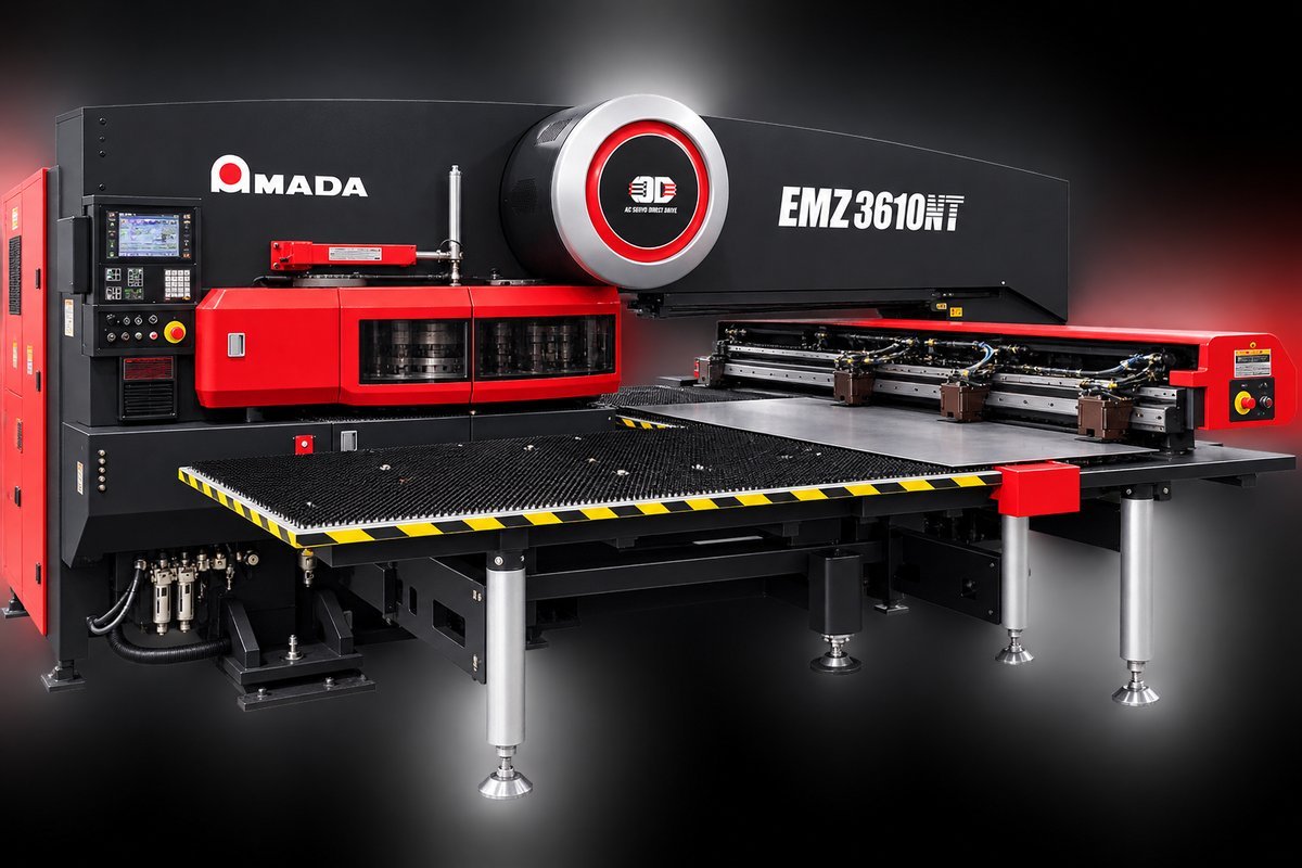 Prensa punzonadora CNC de torreta Amada EMZ-3610NT