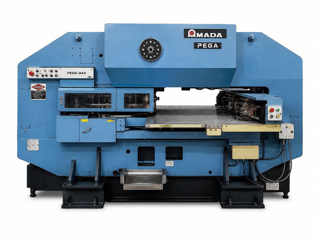 Prensa punzonadora CNC de torreta Amada PEGA-304040 (igual que PEGA-344)
