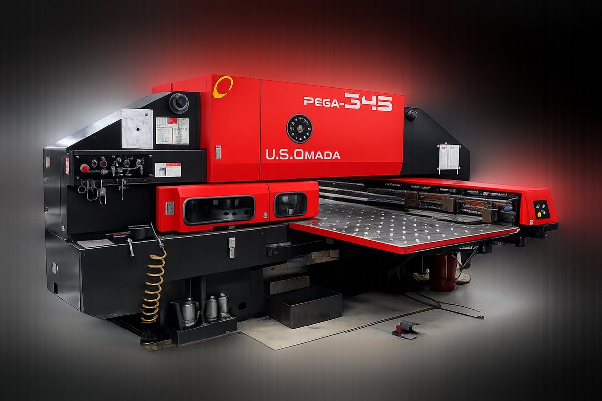 Prensa punzonadora CNC de torreta Amada PEGA-345