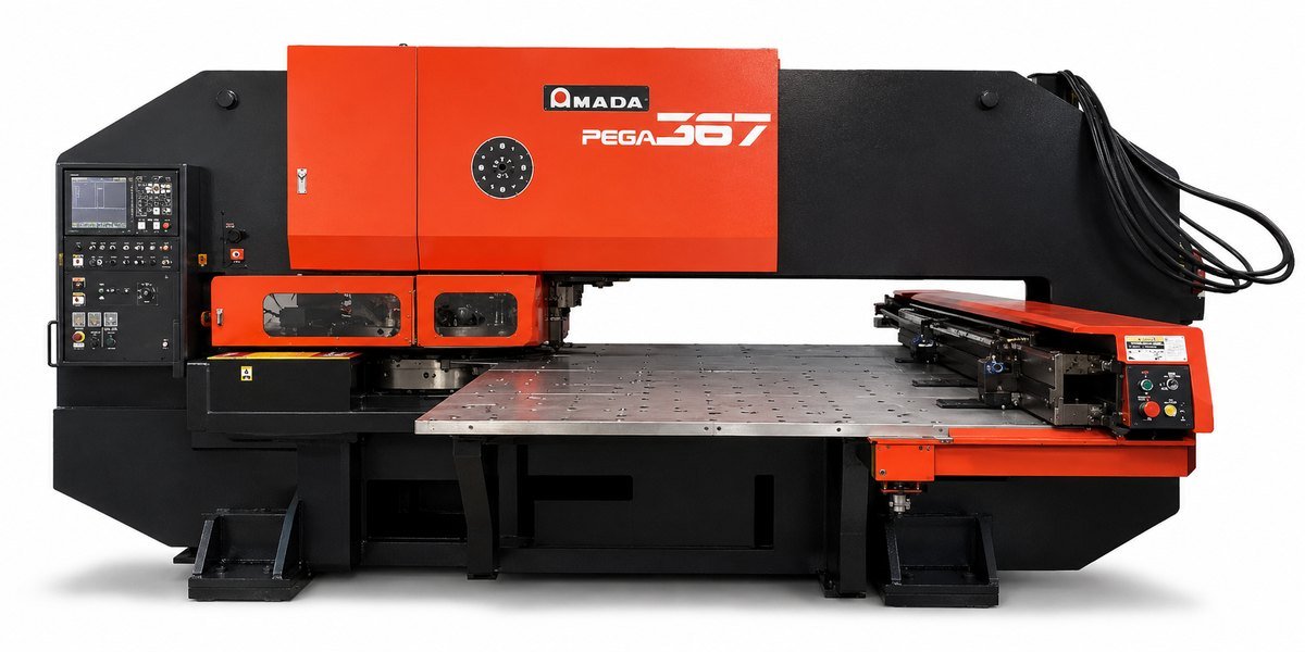 Prensa punzonadora CNC de torreta Amada PEGA-367