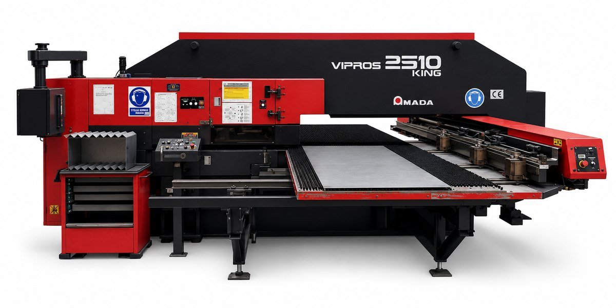 Prensa punzonadora CNC de torreta Amada VIPROS-2510 King