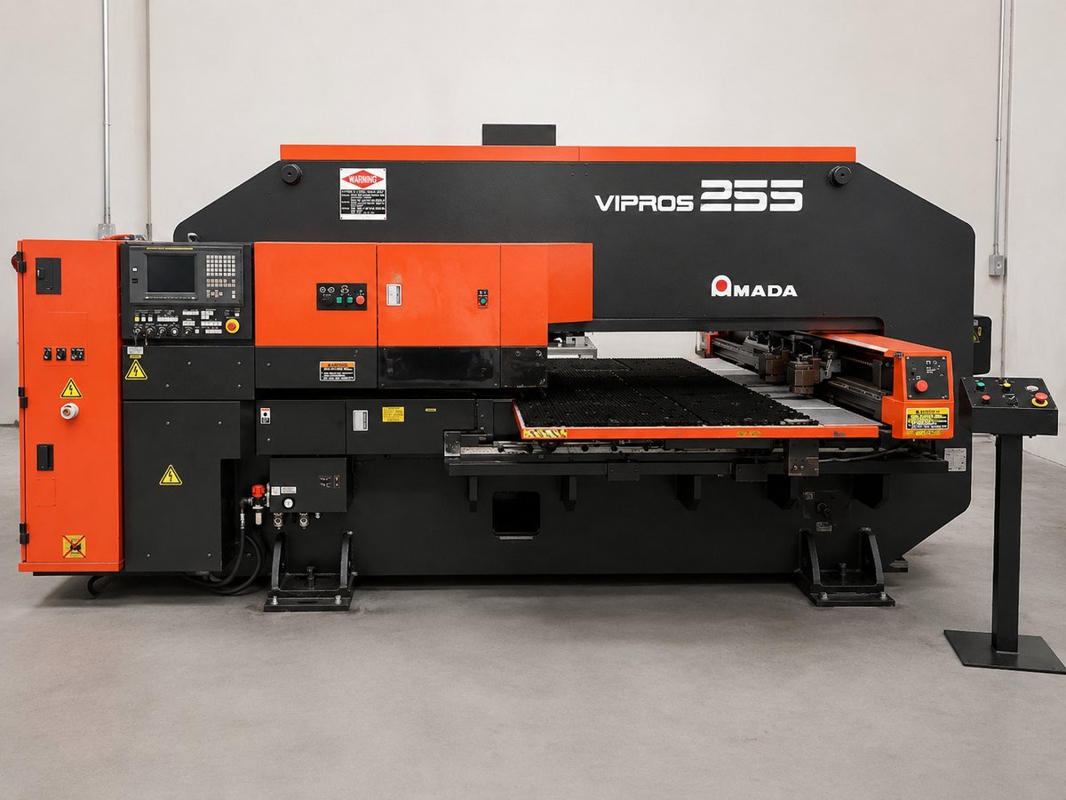 Prensa punzonadora CNC de torreta Amada VIPROS-255