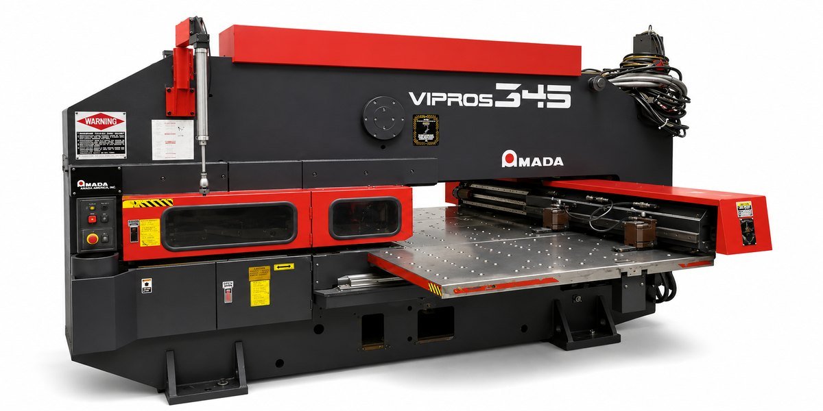 Prensa punzonadora CNC de torreta Amada VIPROS-345