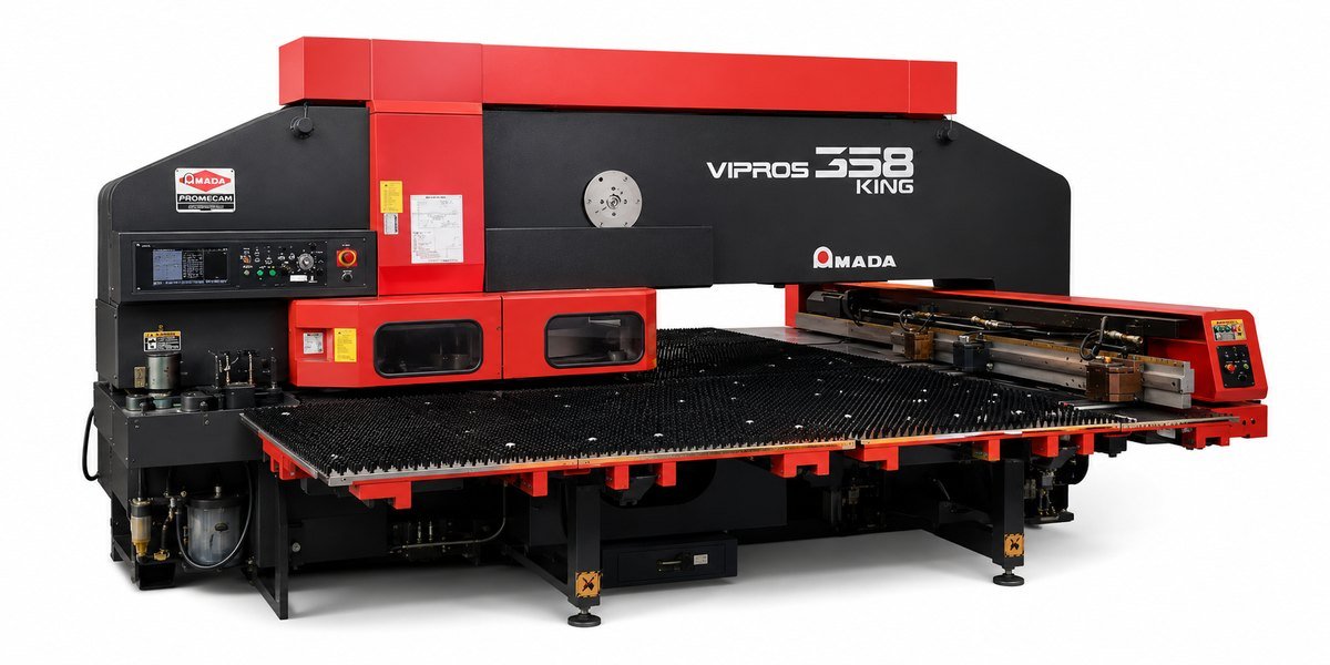 Prensa punzonadora CNC de torreta Amada VIPROS-358 King