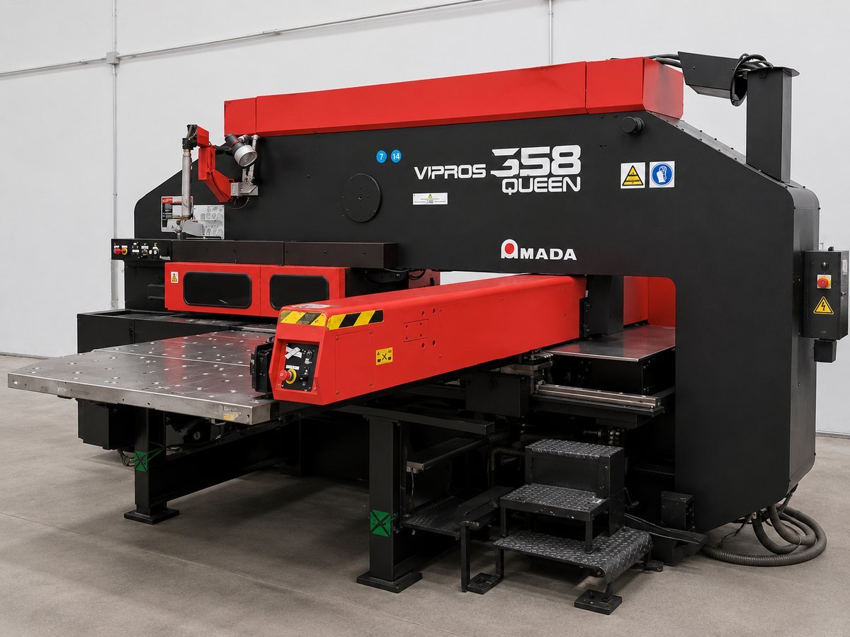 Prensa punzonadora CNC de torreta Amada VIPROS-358 Queen