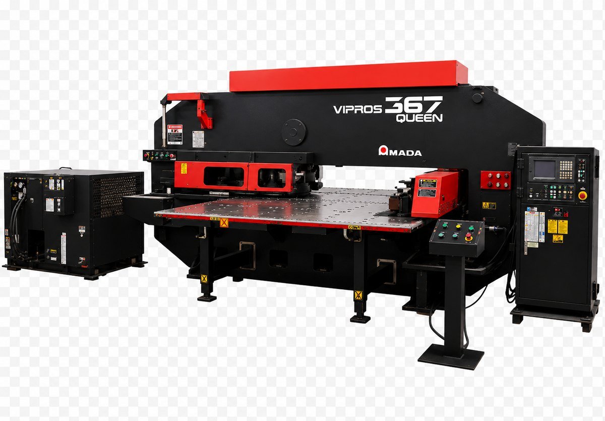 Prensa punzonadora CNC de torreta Amada VIPROS-367 Queen