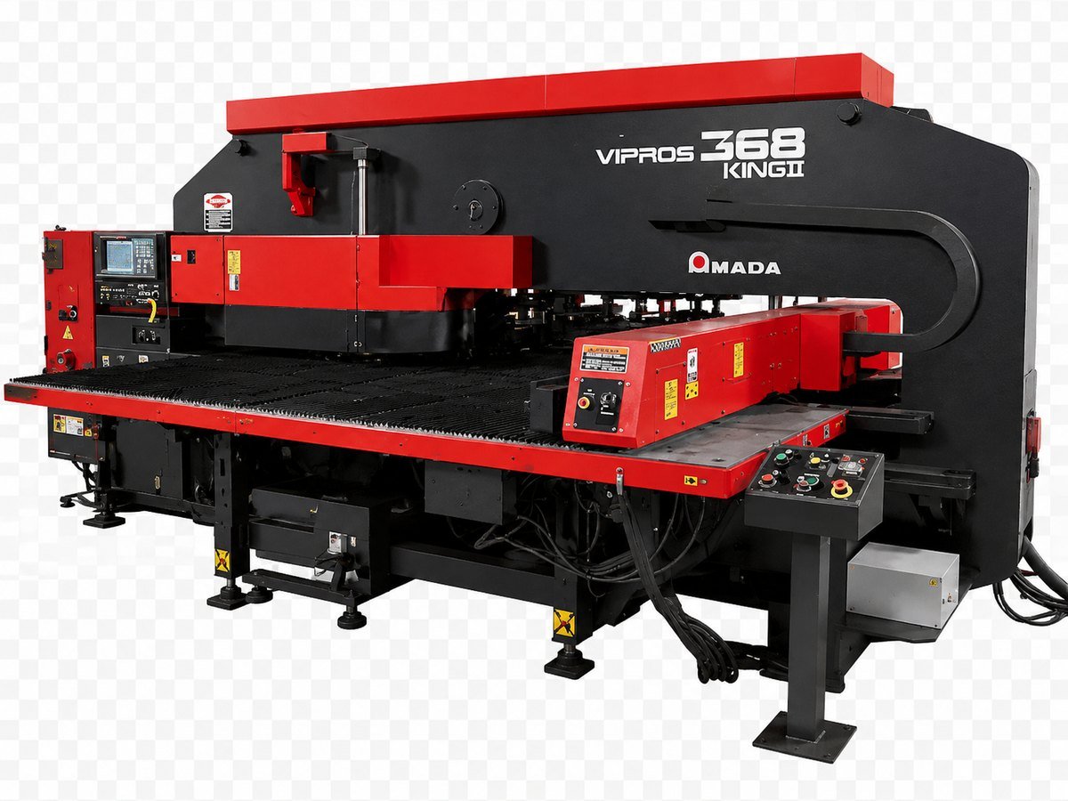 Prensa punzonadora CNC de torreta Amada VIPROS-368 King II