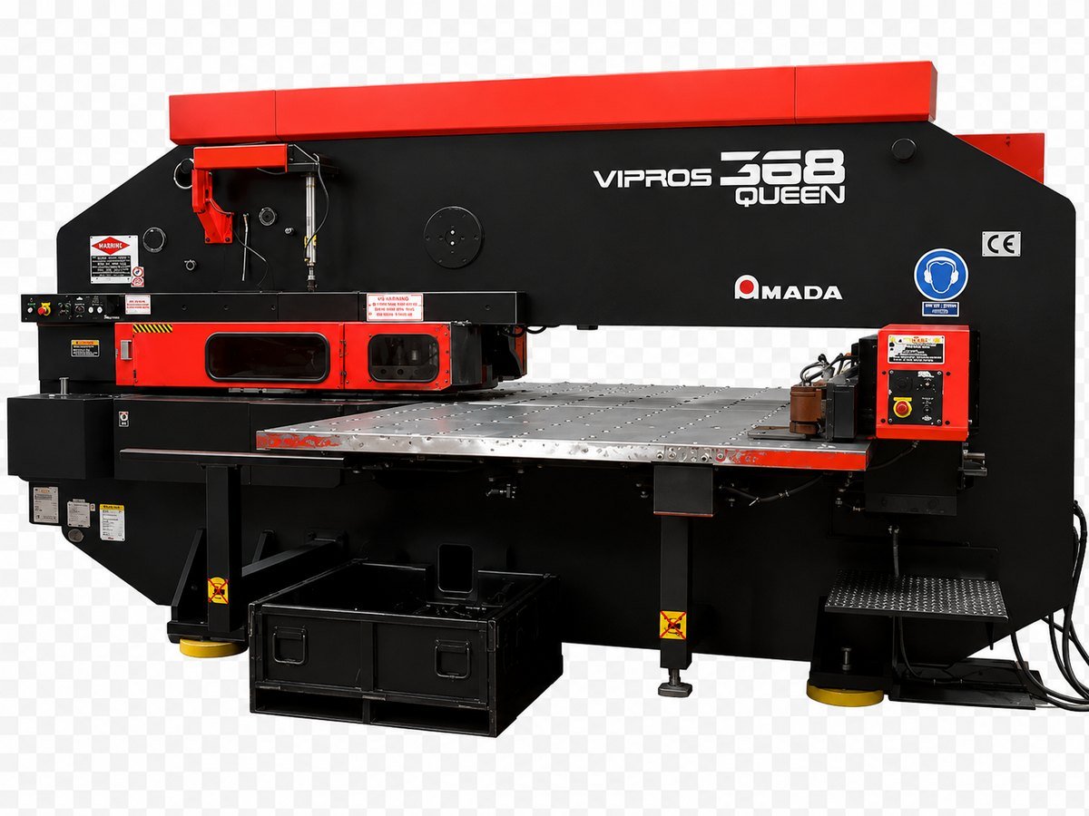 Prensa punzonadora CNC de torreta Amada VIPROS-368 Queen