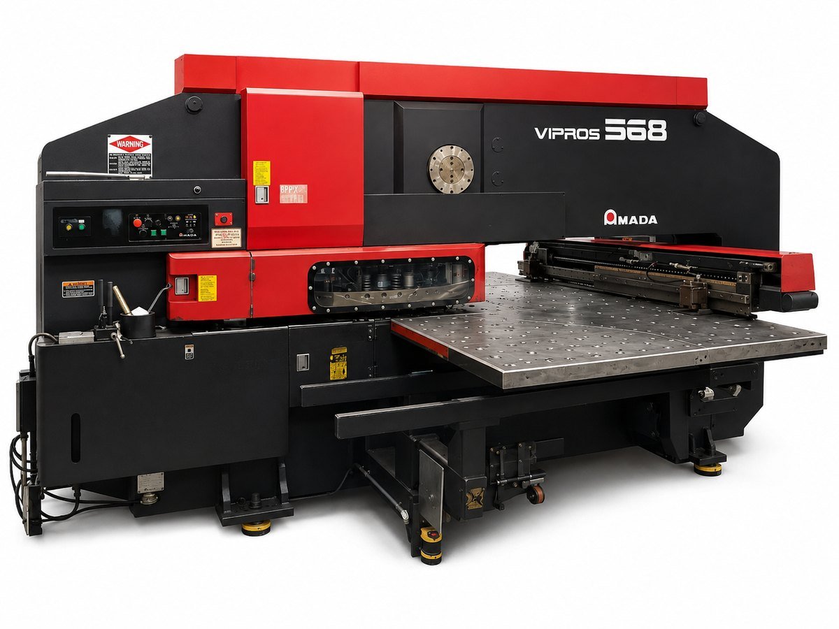 Prensa punzonadora CNC de torreta Amada VIPROS-568