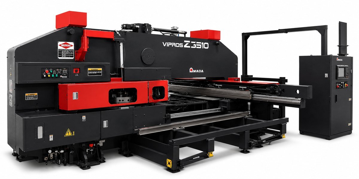 Prensa punzonadora CNC de torreta Amada VIPROS Z3510 Queen